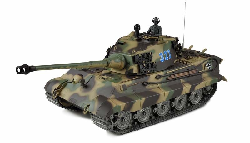 RC Panzer Königstiger Henschelturm 1:16 Heng Long Professional Line IR/BB 7.0 (Amewi) RC Panzer Königstiger Henschelturm 1:16 Heng Long Professional Line IR/BB 7.0 (Amewi)