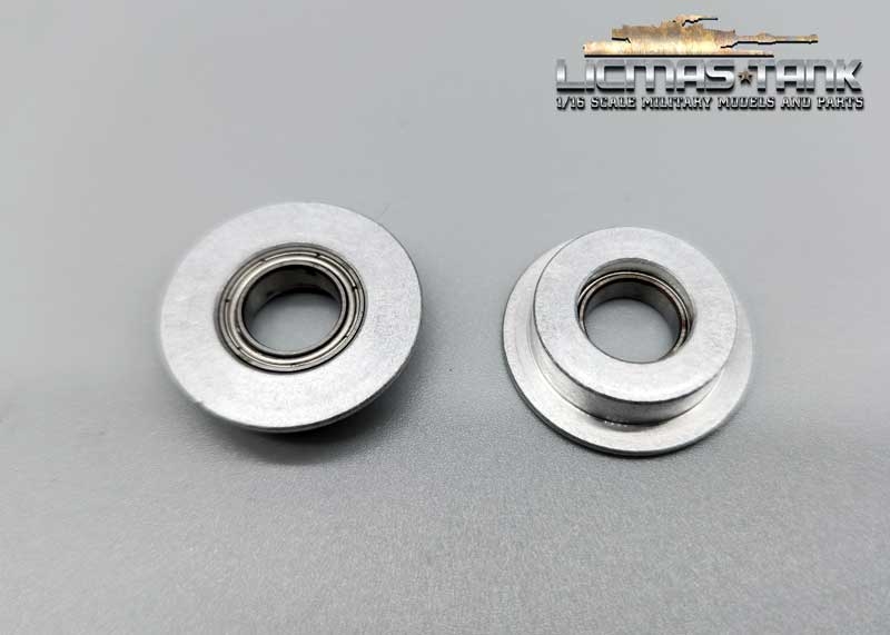 Challenger 2 Heng Long Antriebsachsenunterstützung Kugelgelagert 8mm aus Metall