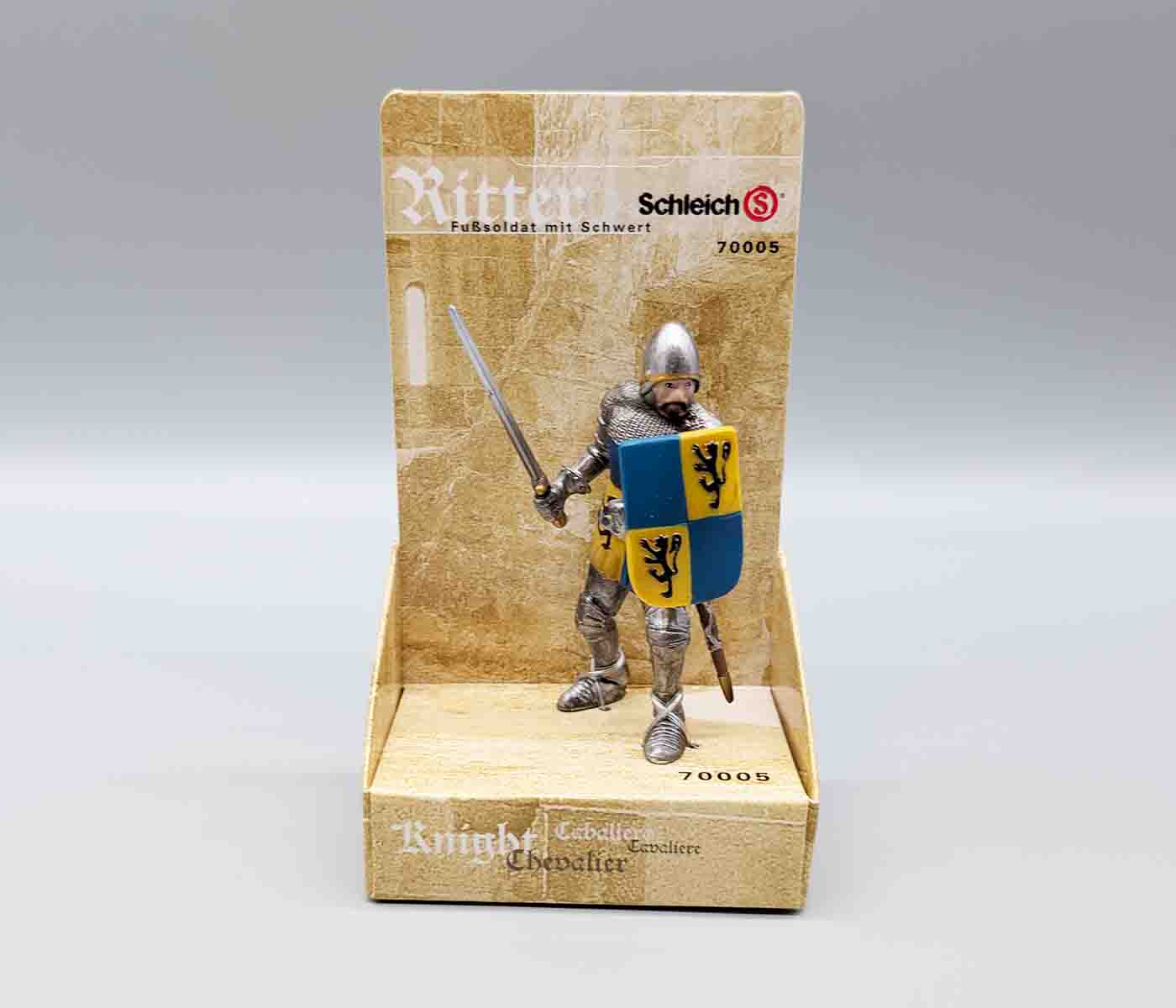 Sonderposten - SCHLEICH Ritter 70005 Fußsoldat mit Schwert Sonderposten - SCHLEICH Ritter 70005 Fußsoldat mit Schwert