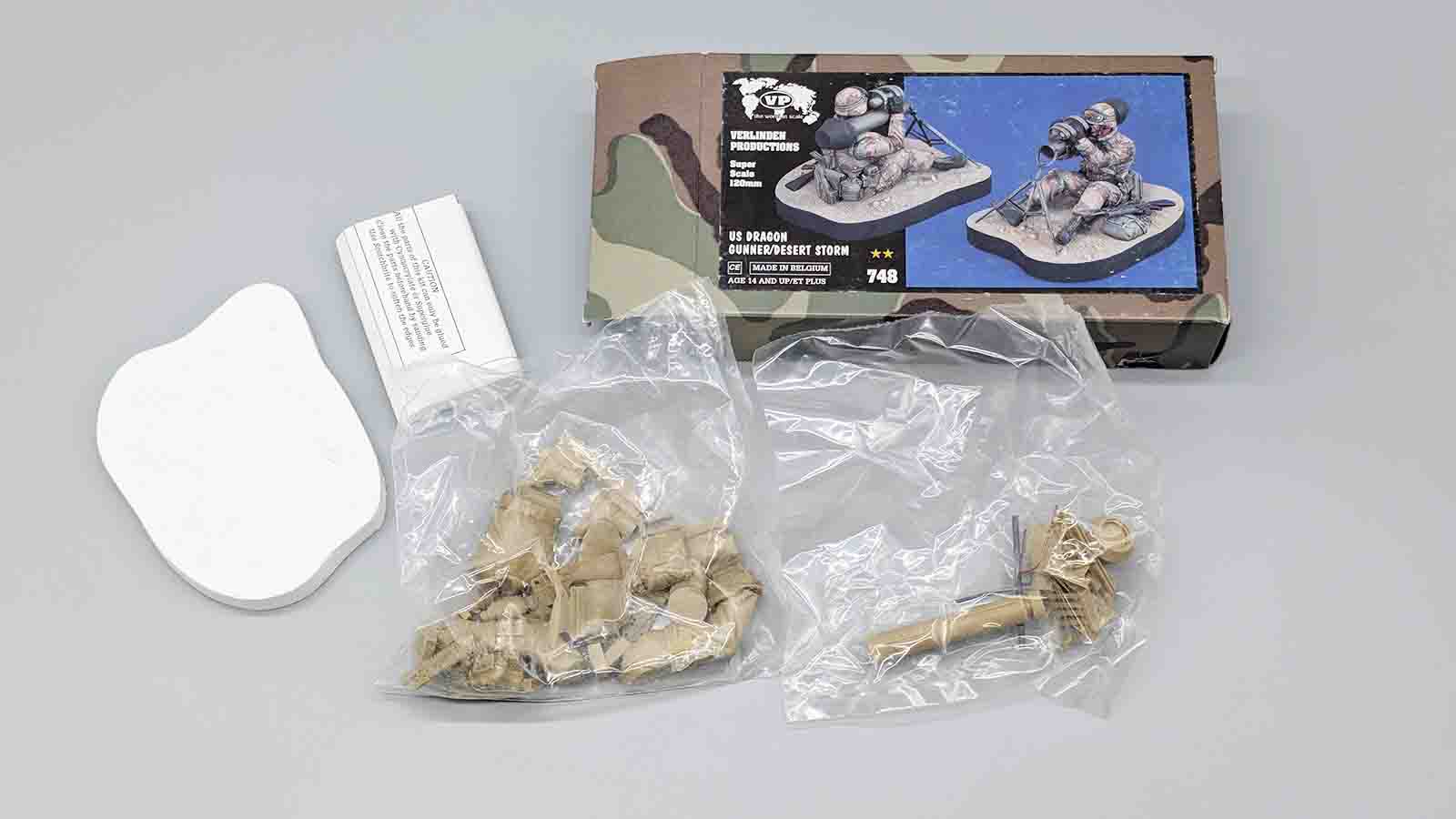 SPECIAL ITEM Verlinden Productions US Dragon Gunner/Desert Storm SPECIAL ITEM Verlinden Productions US Dragon Gunner/Desert Storm