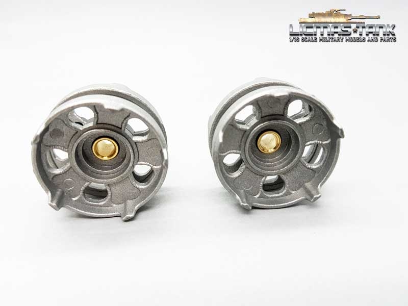 Original Heng Long Metal Idler Wheels for Russia T72 and T90 RC Tanks Original Heng Long Metal Idler Wheels for Russia T72 and T90 RC Tanks
