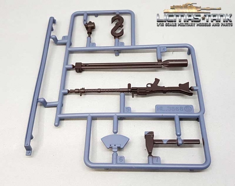 Heng Long / Taigen Zubehör Set B für 3868 Stug 3 bemalt grau Kunststoff 1:16 Heng Long / Taigen Zubehör Set B für 3868 Stug 3 bemalt grau Kunststoff 1:16