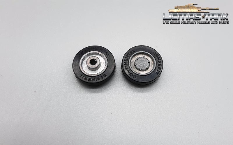 1/16 Taigen Metall Stützrolle für Panzer 3 / Stug 3 1/16 Taigen Metall Stützrolle für Panzer 3 / Stug 3