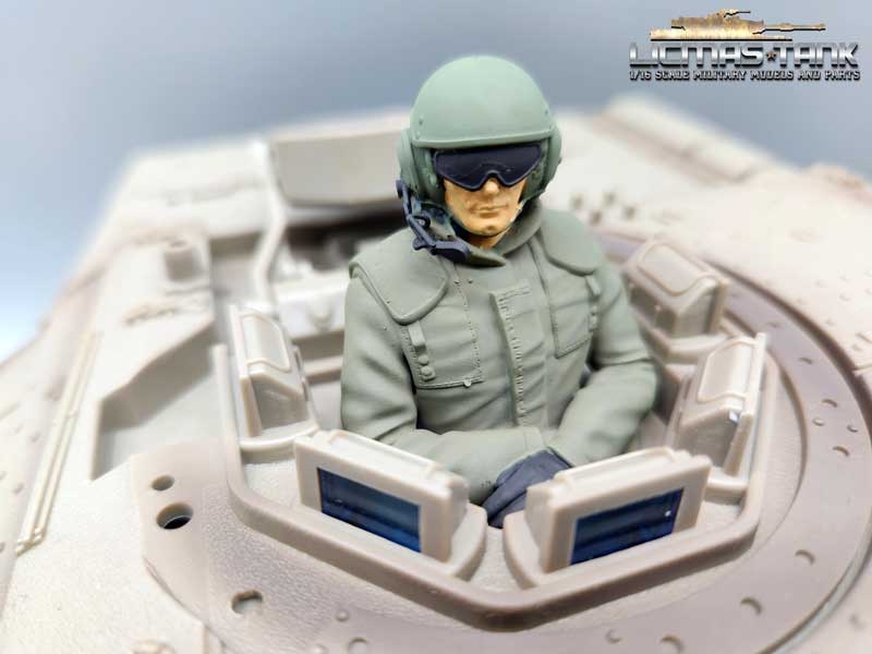 1:16 IDF soldier for Merkava RC tank – painted resin figure