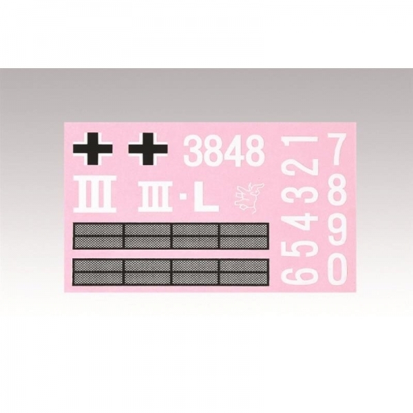 Heng Long Aufkleber Set Decal für Panzer 3 Heng Long Aufkleber Set Decal für Panzer 3