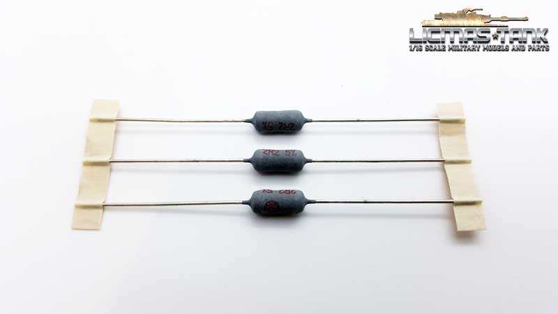 Restposten 3 x Widerstände für die Clark Platine TK22 Restposten 3 x Widerstände für die Clark Platine TK22