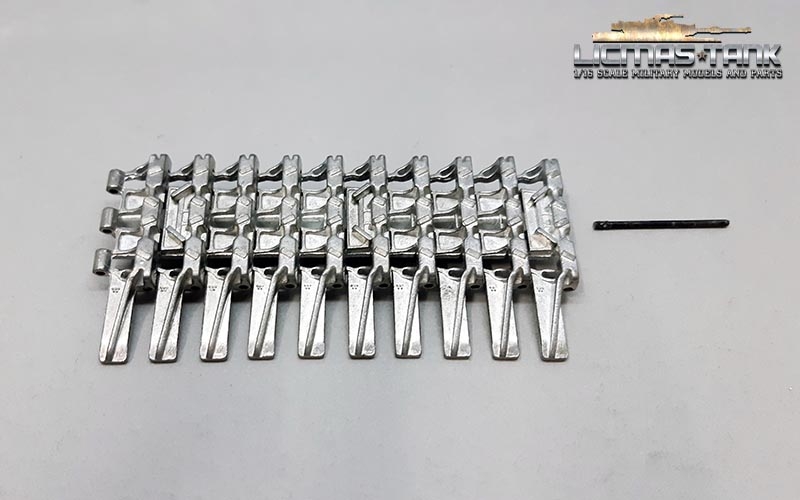 10 Metall Ersatz Kettenglieder für Winterkette Panzer 3, Panzer 4 und Stug 3 10 Metall Ersatz Kettenglieder für Winterkette Panzer 3, Panzer 4 und Stug 3