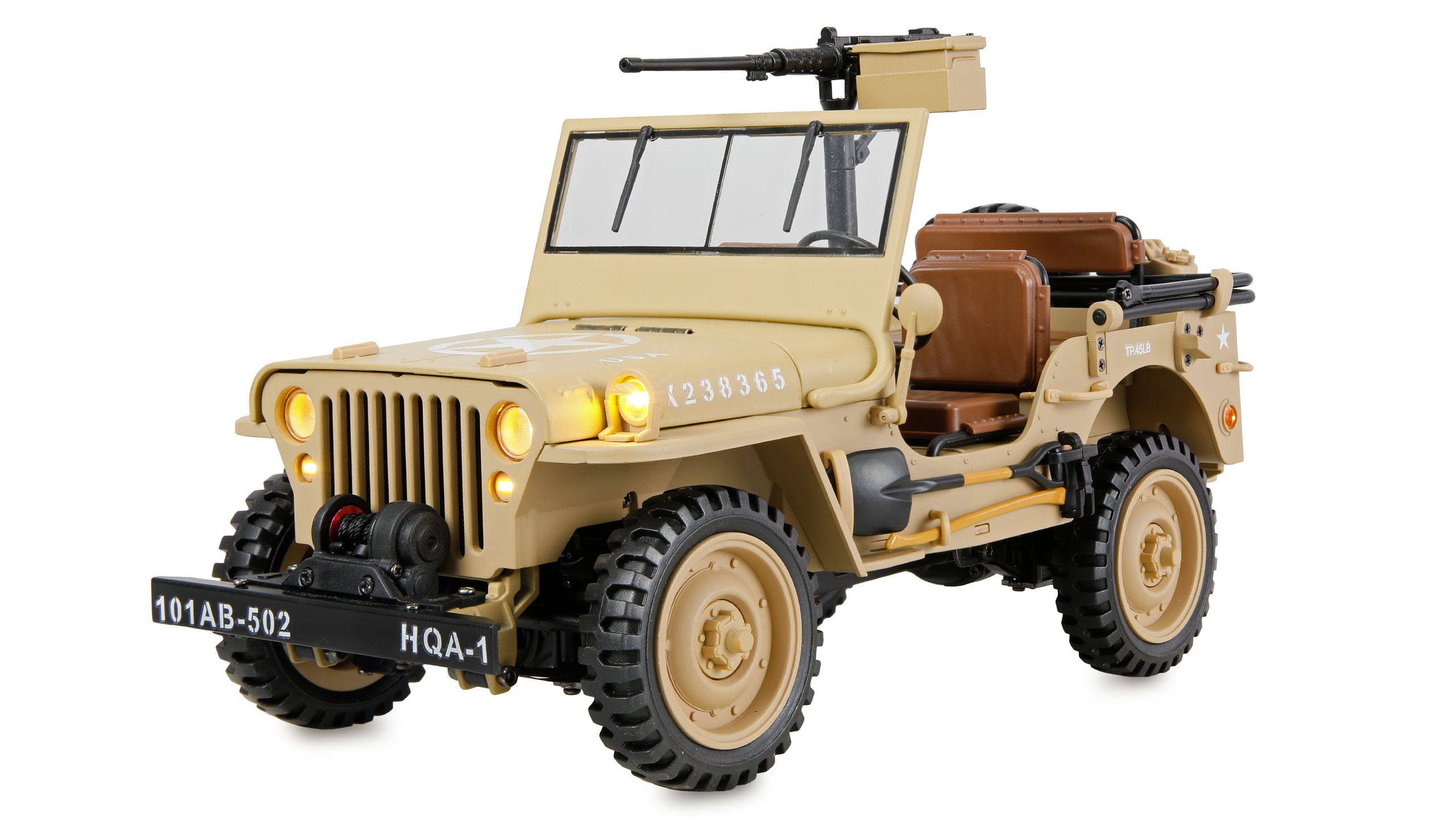 Jeep Willys MB Scale Crawler 4WD 1:14 RTR sand Jeep Willys MB Scale Crawler 4WD 1:14 RTR sand
