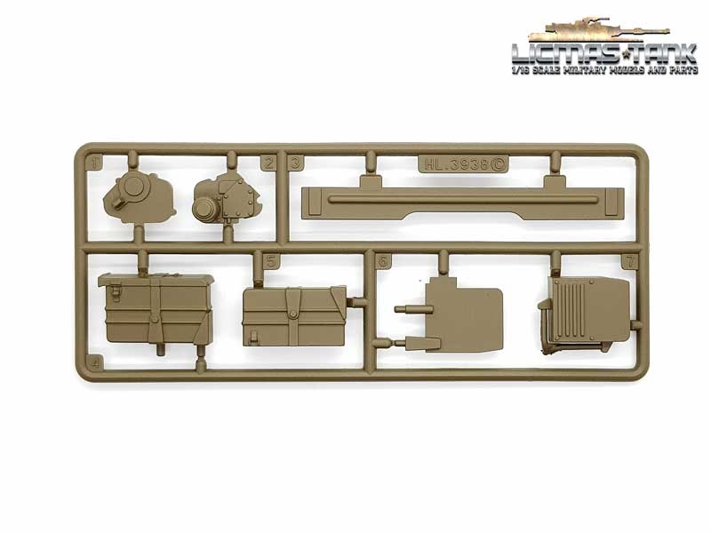 Russia T90 Kunststoff Zubehör Set C 3938 Heng Long 1:16