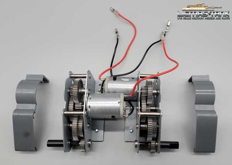 Original Heng Long RC Panzer Stahl Getriebe Ersatzteil Tiger 1 mit Kabel Original Heng Long RC Panzer Stahl Getriebe Ersatzteil Tiger 1 mit Kabel