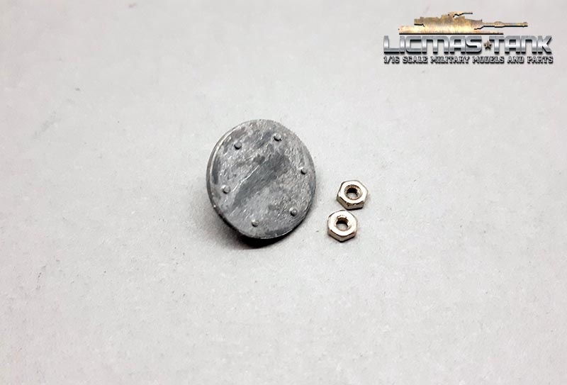 Gepanzerte Lüfterabdeckung aus Metall für 1/16 Panzer III / IV Heng Long Taigen Gepanzerte Lüfterabdeckung aus Metall für 1/16 Panzer III / IV Heng Long Taigen