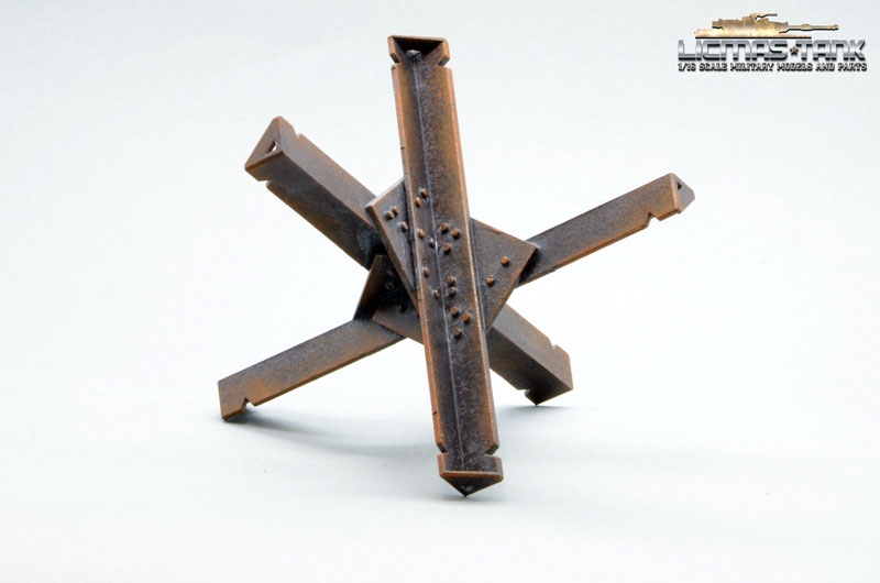 Tschechenigel Panzersperre Maßstab 1:16 licmas-tank