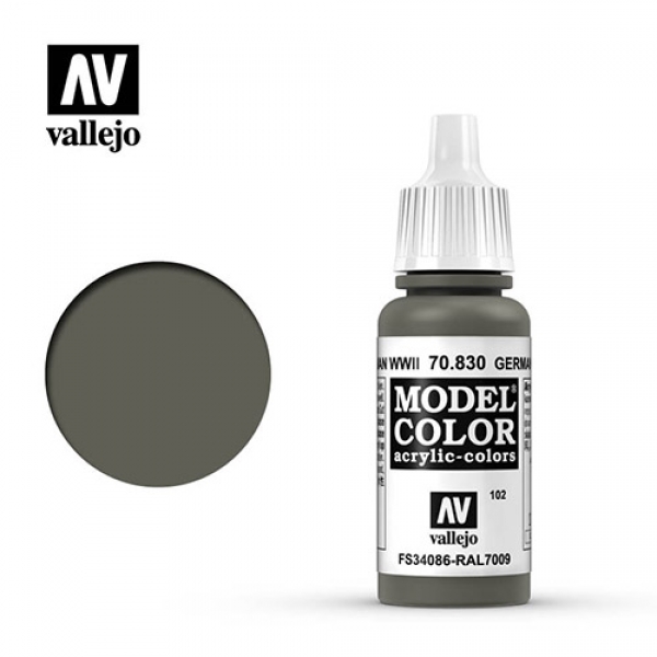 Model Color 70830 Vallejo Farbe 17ml Deutsches Feldgrau WWII