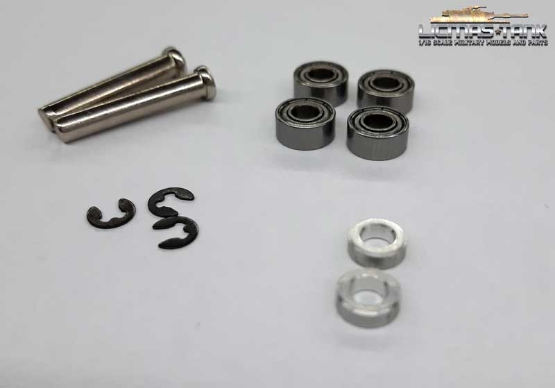 Panther Ersatzteil Metall Achsen Set für Taigen Metall Leiträder