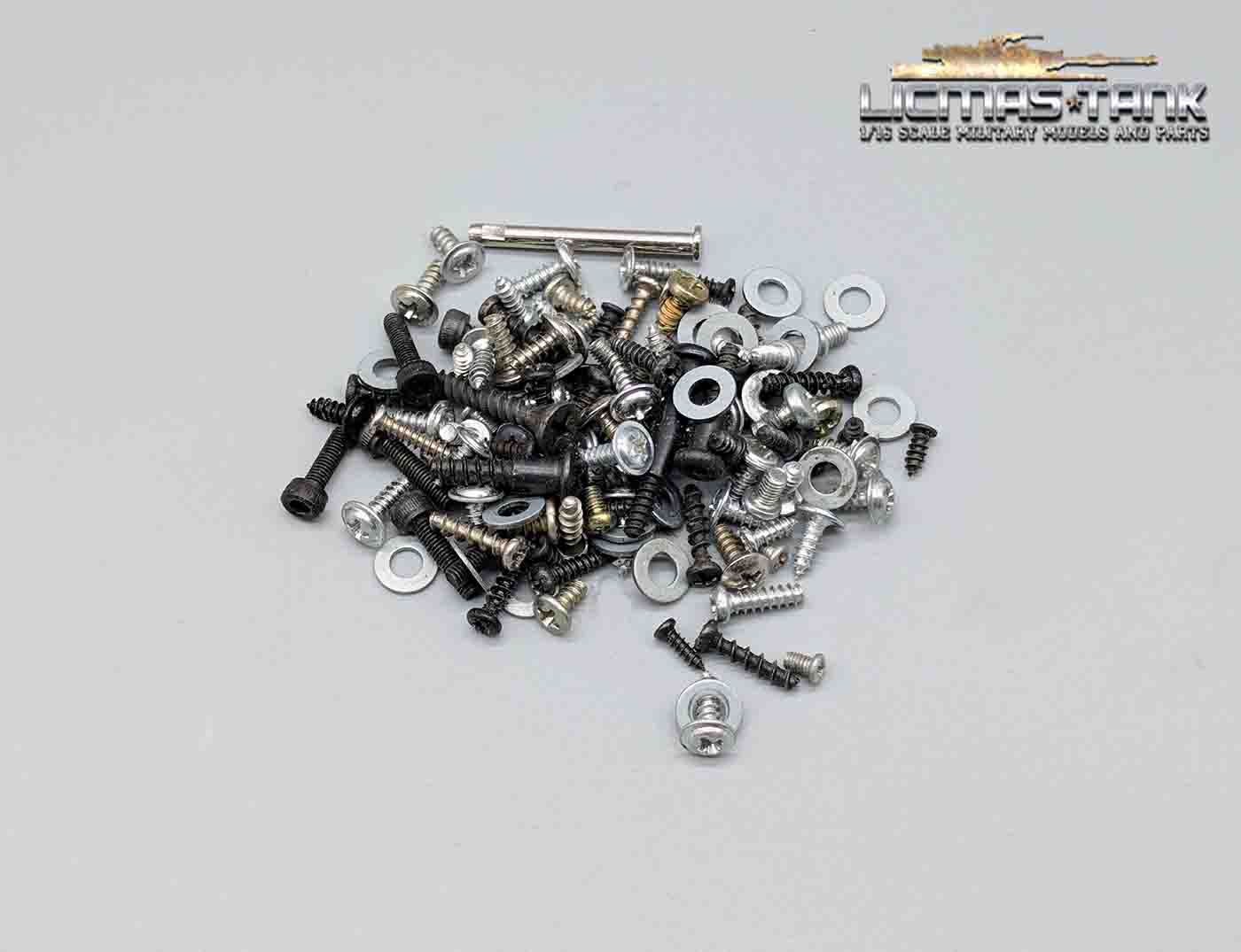 REMAINING STOCK - Set of screws for Heng Long / Taigen models
