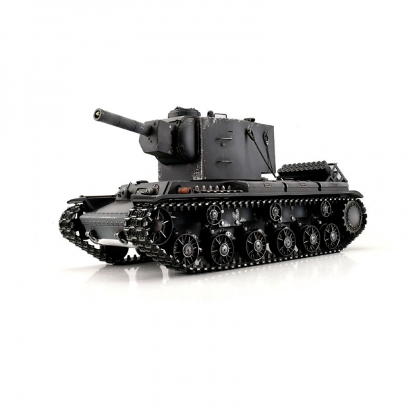 1/16 RC KV-2 754(r) Metall Edition in der Holzkiste BB Grau Torro Pro-Edition