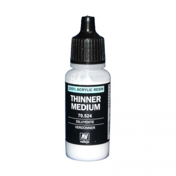 Verdünner 70.524 (Thinner Medium) (17ml) Verdünner 70.524 (Thinner Medium) (17ml)