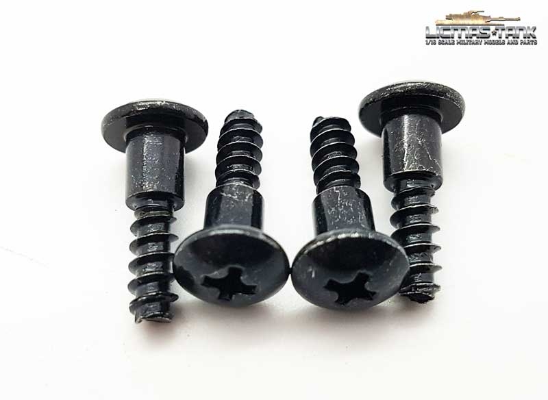 Schrauben für Panzer 3 oder Sherman Heng Long Leitrad Kunststoff