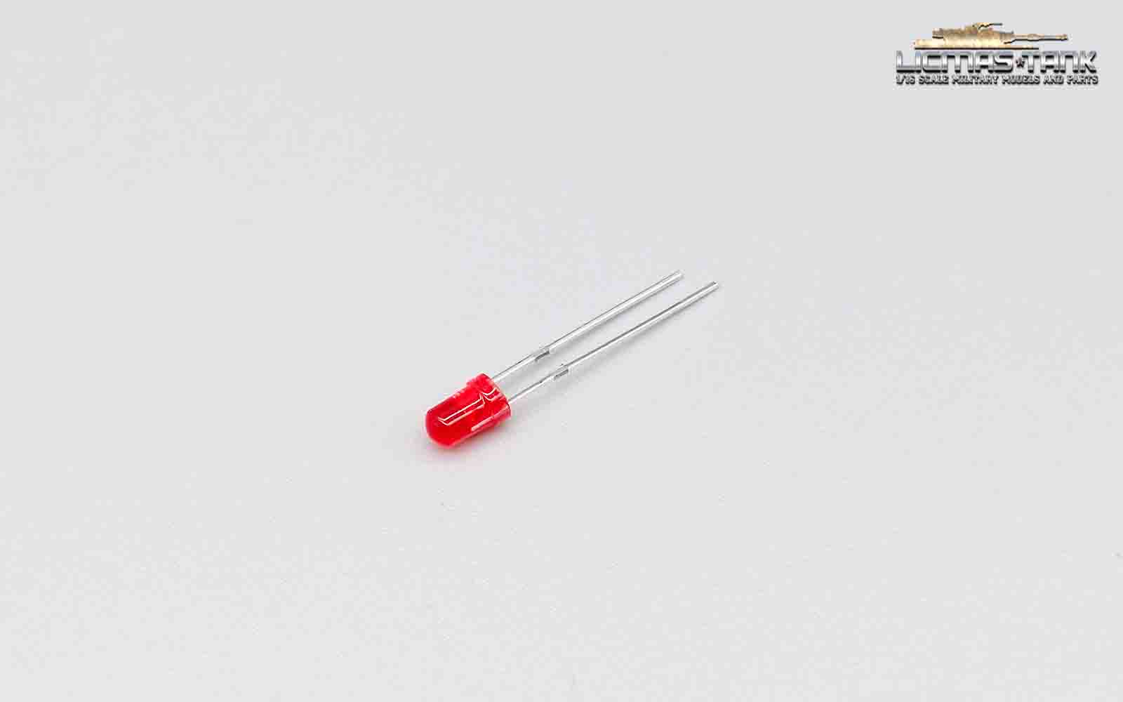 3mm LED ROT gefärbt
