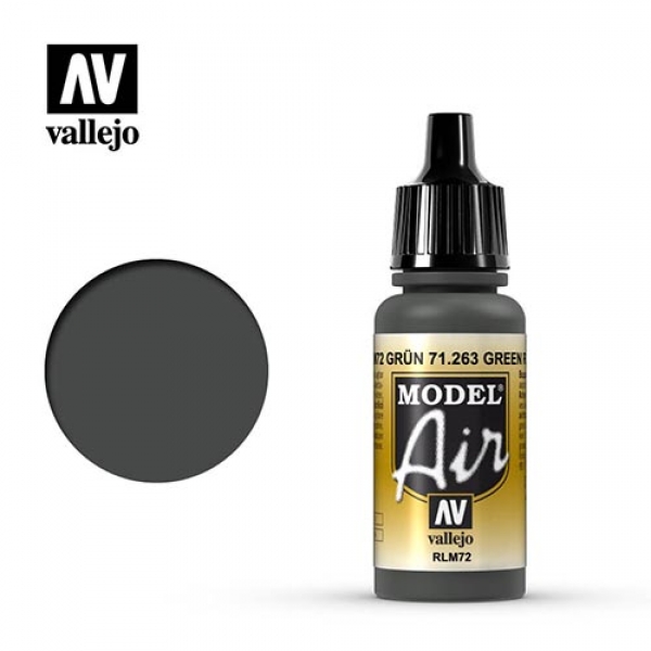 Model Air 71263 Vallejo Farbe 17ml RLM 72 Grün Model Air 71263 Vallejo Farbe 17ml RLM 72 Grün