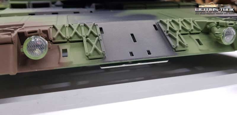 Taigen Upper Hull painted with Metaltower 3889 Leopard 2A6 BB 360°