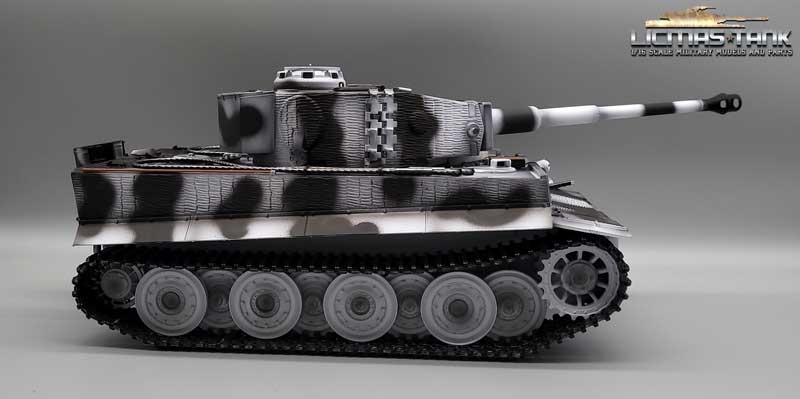 Customer Return RC Tiger Tank I Winter – Taigen V3 BB Metal Edition with 6mm shooting function and cannon smoke Customer Return RC Tiger Tank I Winter – Taigen V3 BB Metal Edition with 6mm shooting function and cannon smoke