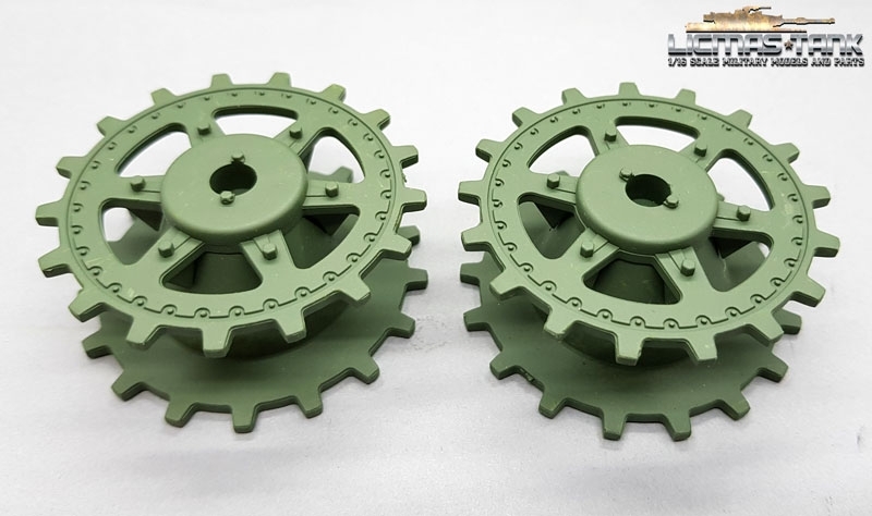 Heng Long RC Panzer Panther Ausf. G / Jagdpanther Treibräder aus Kunststoff 1:16 Heng Long RC Panzer Panther Ausf. G / Jagdpanther Treibräder aus Kunststoff 1:16