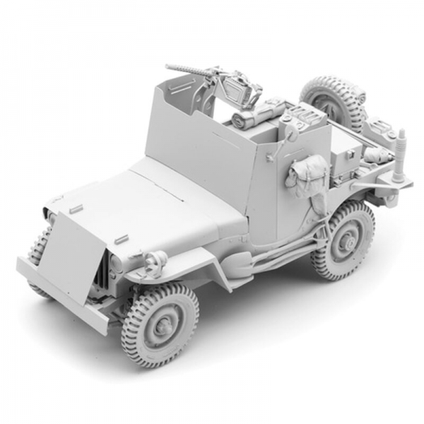 1/16 Bausatz Willys Jeep gepanzert 1/16 Bausatz Willys Jeep gepanzert