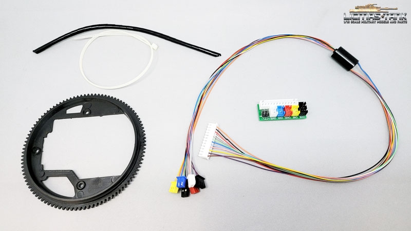 360 Grad Kit 100mm für Heng Long Panzer TK6.0 /6.0S Elektronik Upgrade Part