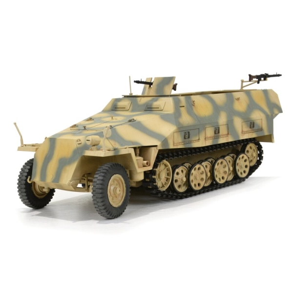 1/16 RC Sd. Kfz. 251/1 Ausf. D Tarn – Halbkettenfahrzeug der Wehrmacht 1/16 RC Sd. Kfz. 251/1 Ausf. D Tarn – Halbkettenfahrzeug der Wehrmacht