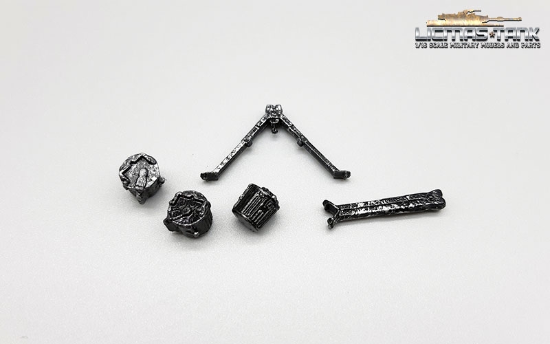 Restposten 1/16 MG 42 Zubehör Set mit Trommelmagazin Wehrmacht WW2 Metall lackiert Restposten 1/16 MG 42 Zubehör Set mit Trommelmagazin Wehrmacht WW2 Metall lackiert