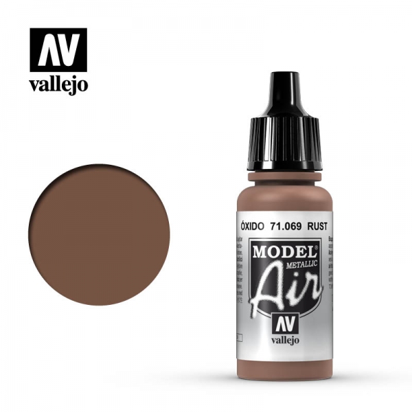 71.069 Vallejo Model Air 17ml Rust, Metallic