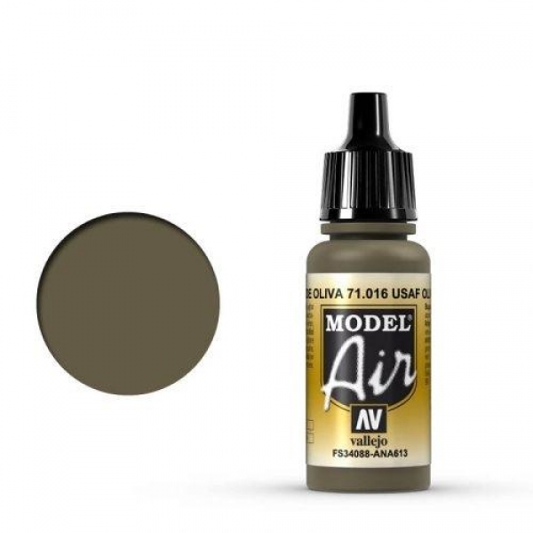 Model Air 71016 Vallejo Farbe 17ml US Dark Green / US Dunkel Grün