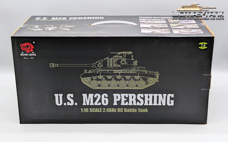 Original Heng Long M26 Snow Leopard Karton mit Styropor Innenverpackung