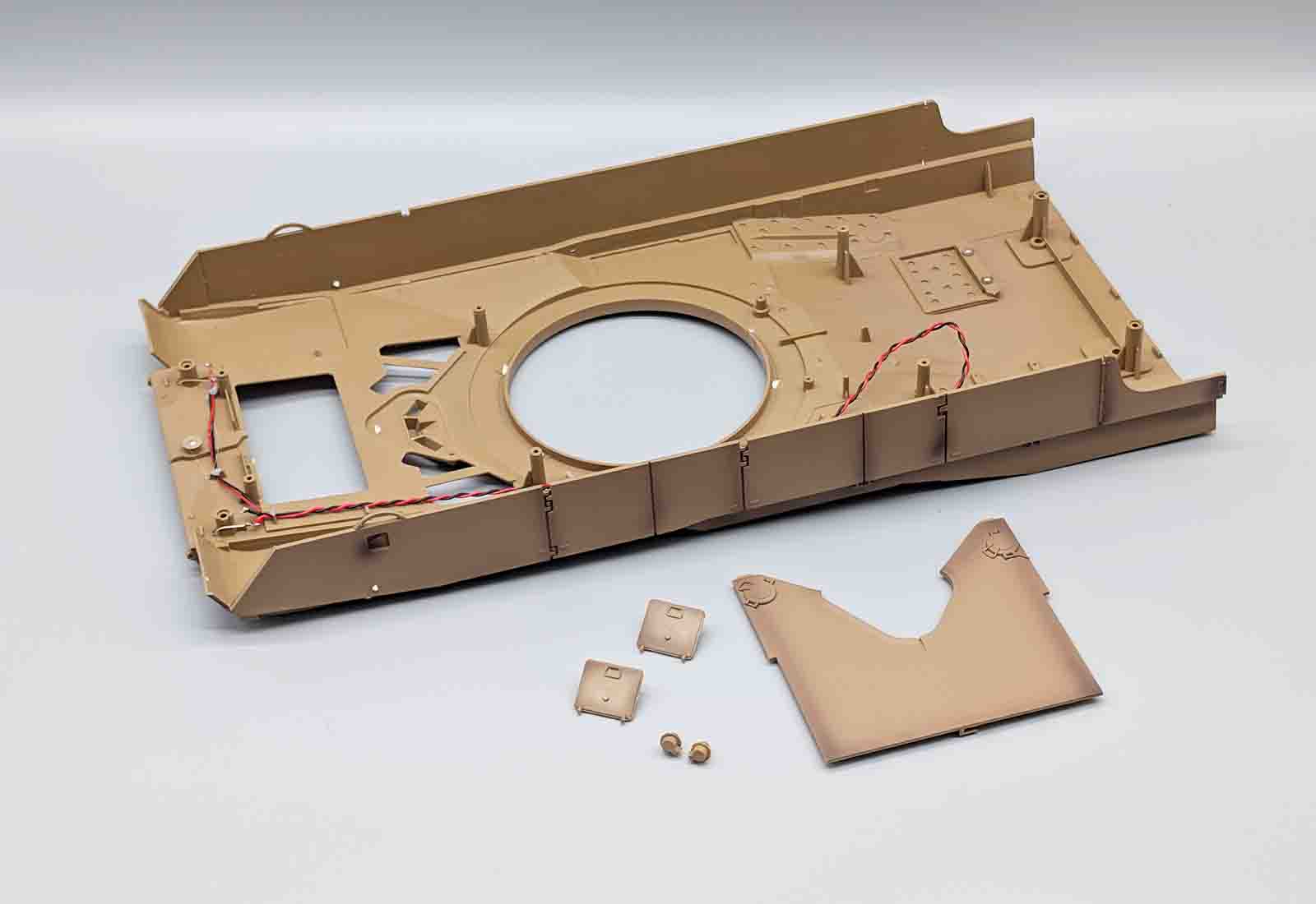 RC Panzer M1A2 Abrams TK7.0 V2 - Ersatzteil - Oberwanne 3819 Heng Long 1:16 RC Panzer M1A2 Abrams TK7.0 V2 - Ersatzteil - Oberwanne 3819 Heng Long 1:16