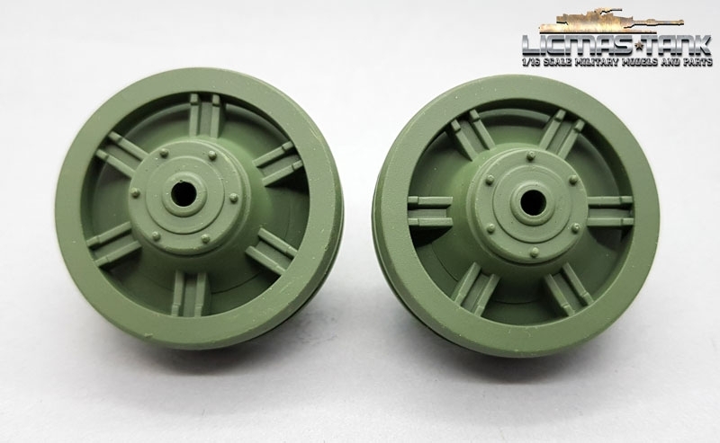 Heng Long RC Panzer Panther Ausf. G / Jagdpanther Leiträder aus Kunststoff 1:16