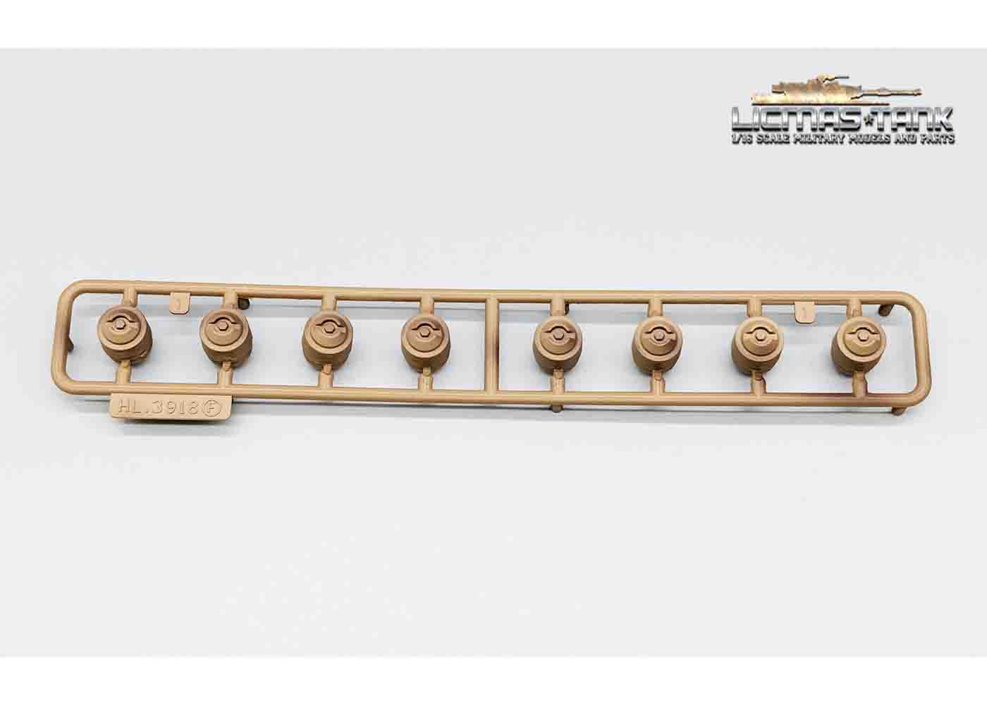 Original Heng Long M1A2 Abrams Zubehörset F2 1/16 Radkappen