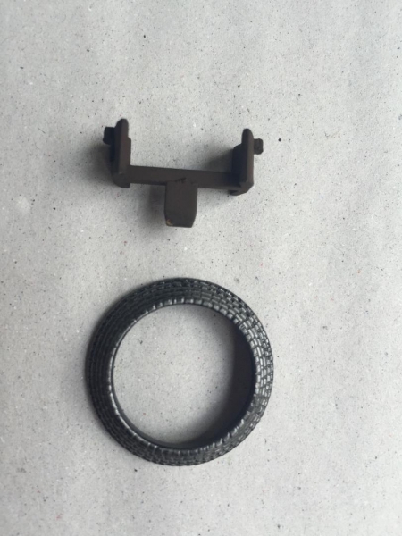 Kunststoff Anbauteil mit Halter für Panther G 1:16