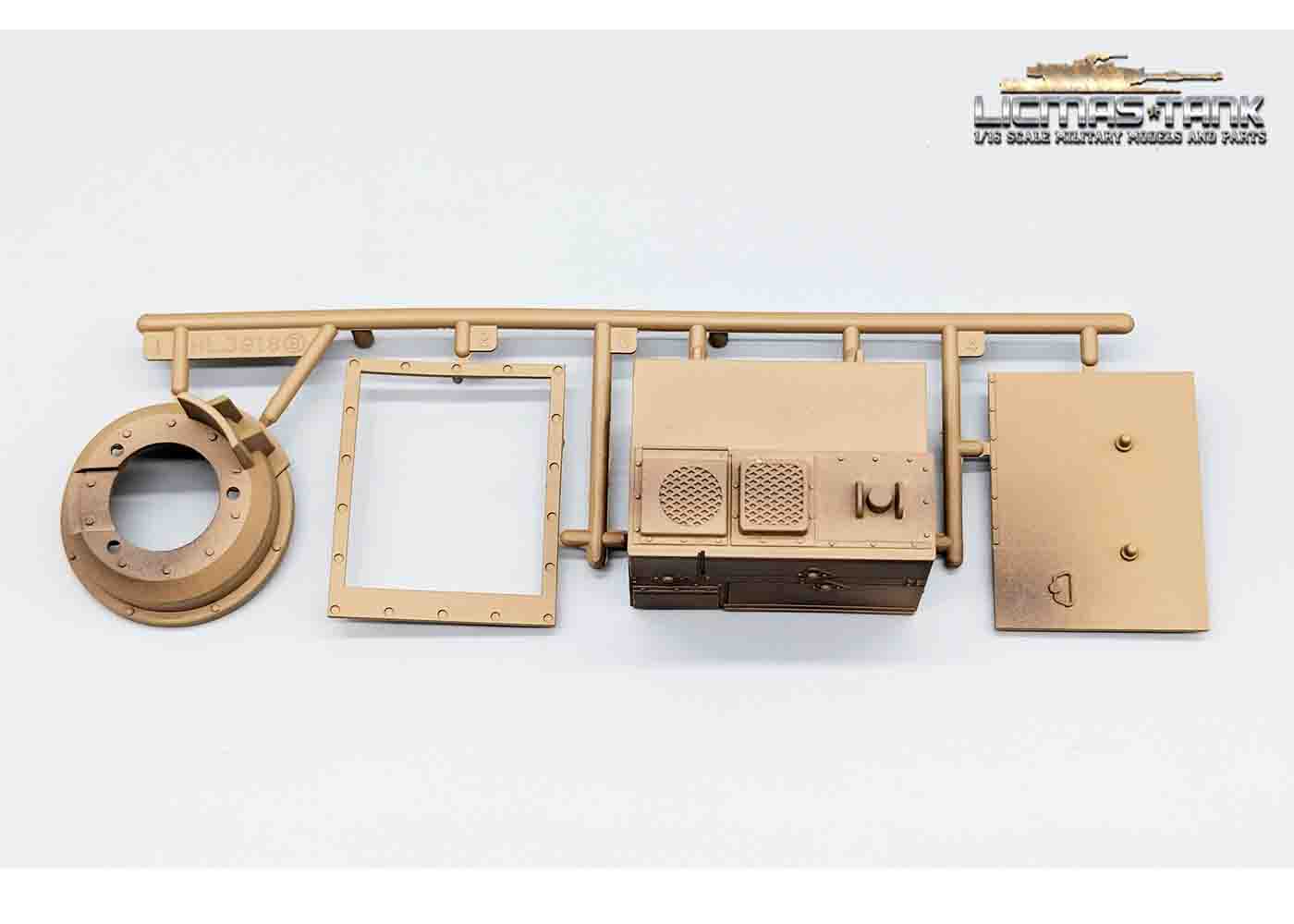 Original Heng Long M1A2 Abrams Zubehörset B 1/16 Original Heng Long M1A2 Abrams Zubehörset B 1/16