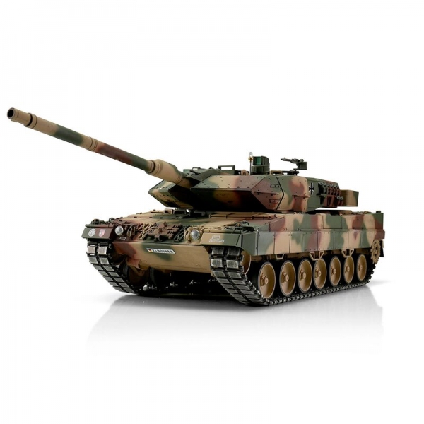 RC Leopard Tank 2A6 IR in 1:16 scale – Torro Professional Edition with desert camouflage RC Leopard Tank 2A6 IR in 1:16 scale – Torro Professional Edition with desert camouflage