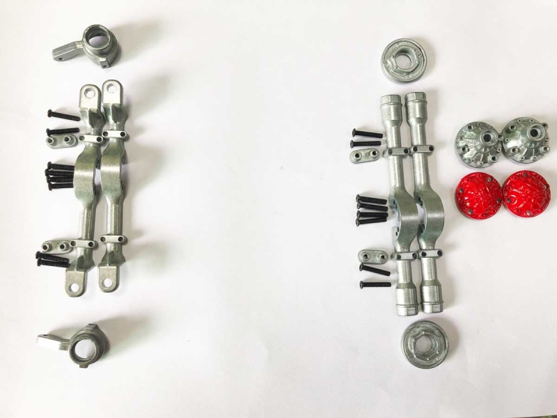 Metall-Upgrade Achsgehäuse aus Metall 4x4 Fahrzeuge