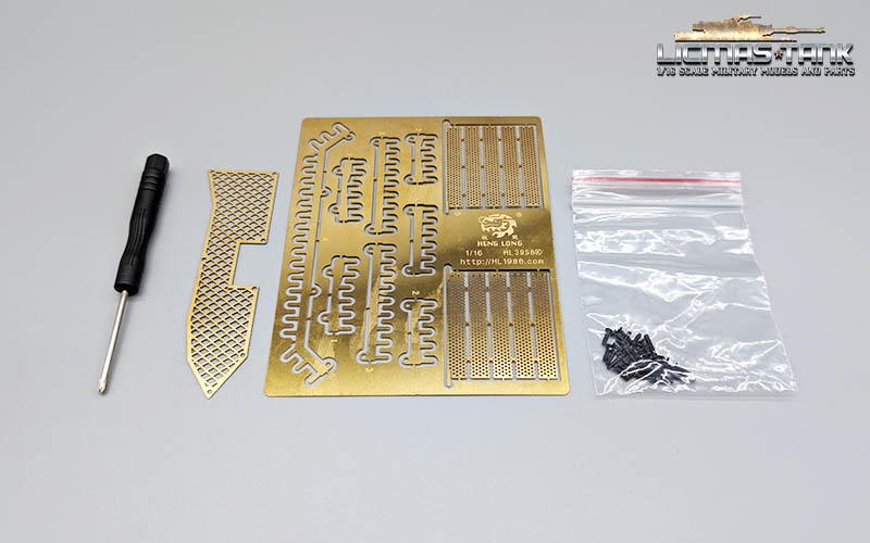 IDF Merkava MK IV  Zubehör Set K-O-P 3958 Schutzgitter Heng Long 1:16