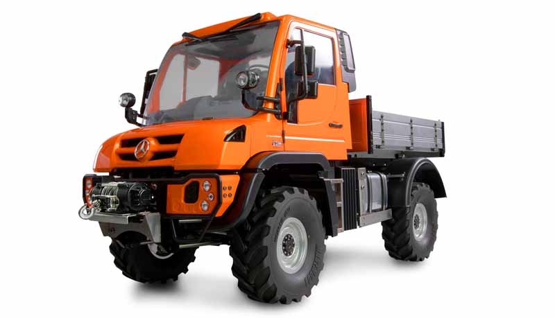 Mercedes-Benz Unimog Geräteträger 4WD 1:10 ARTR orange Mercedes-Benz Unimog Geräteträger 4WD 1:10 ARTR orange