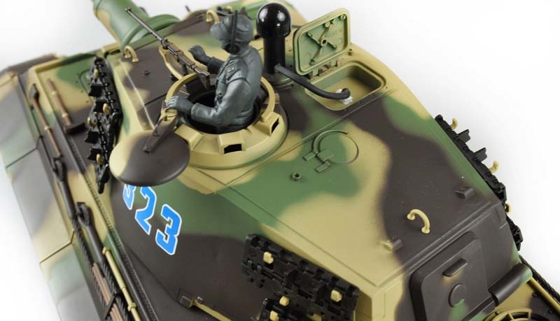 RC Panzer Königstiger Henschelturm 1:16 Heng Long Professional Line IR/BB 7.0 (Amewi)