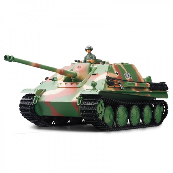 RC Jagdpanther Camouflage BB+IR with metal tracks – 1:16 scale Heng Long Torro Edition RC Jagdpanther Camouflage BB+IR with metal tracks – 1:16 scale Heng Long Torro Edition