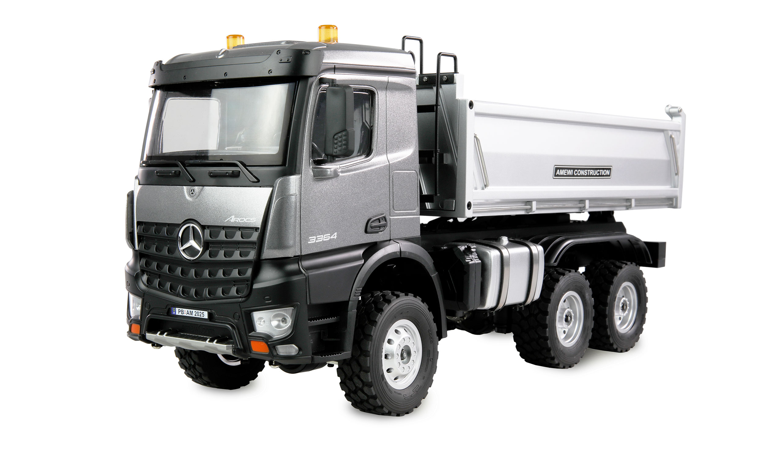 RC Mercedes-Benz Arocs Tipper 6x6 1/14 RTR anthracite