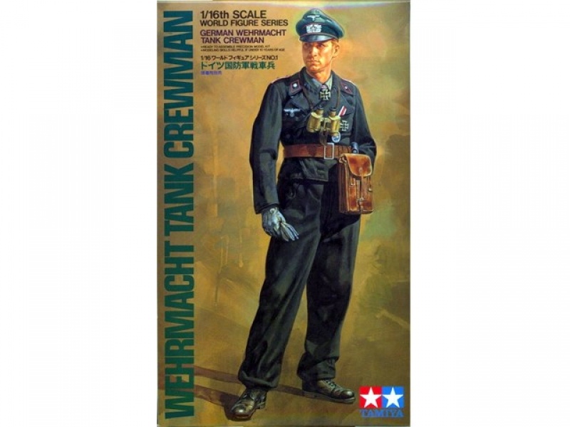 Tamiya 36301 Figur Wermacht Tank Crewman Bausatzt aus Kunststoff unlackiert 1:16 Tamiya 36301 Figur Wermacht Tank Crewman Bausatzt aus Kunststoff unlackiert 1:16