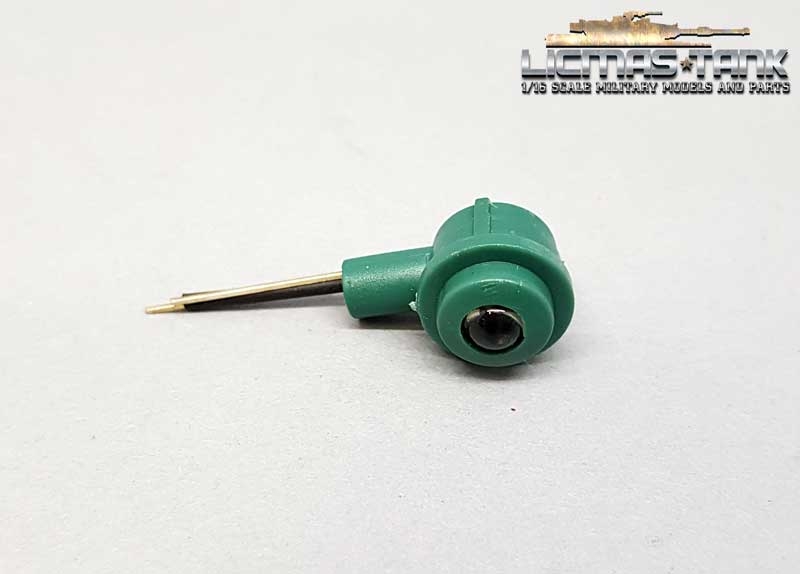 Heng Long 3878 Ersatzteil Frontscheinwerfer aus Kunststoff mit LED für Panther Ausf. G