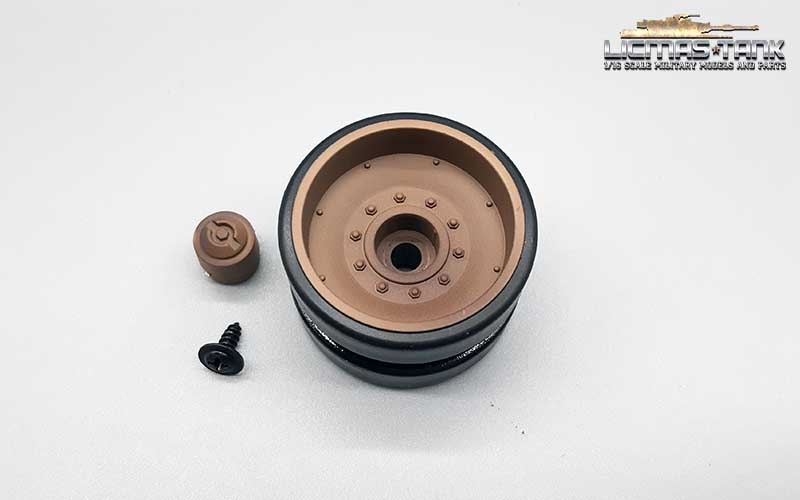 Original 1/16 Heng Long M1A2 Abrams Kunststoff Laufrolle