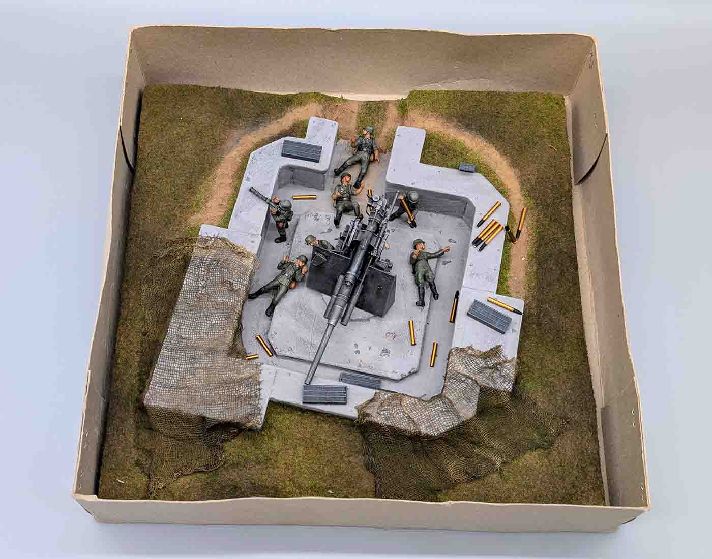 SONDERPOSTEN Verlinden Productions Heavy Flak Emplacement 1/35